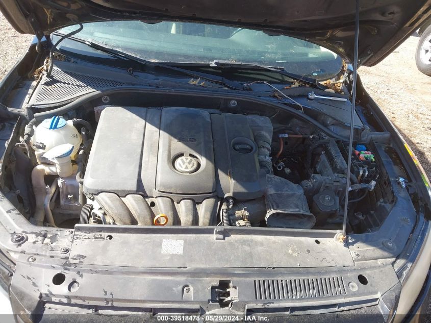 2012 Volkswagen Passat 2.5L Se VIN: 1VWBH7A37CC109493 Lot: 39518478