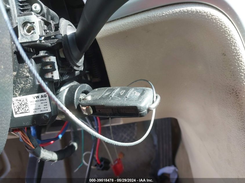 2012 Volkswagen Passat 2.5L Se VIN: 1VWBH7A37CC109493 Lot: 39518478