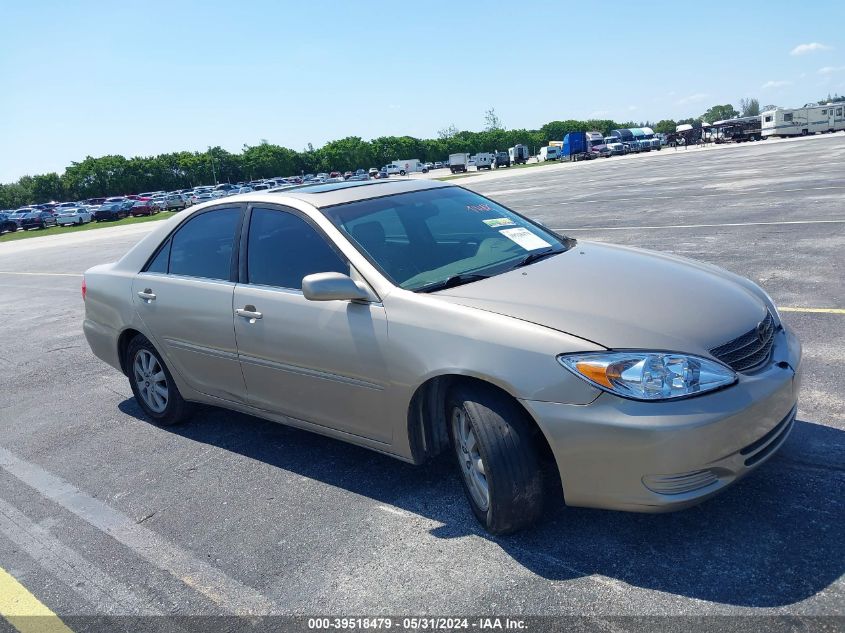 2003 Toyota Camry Xle VIN: 4T1BE32K23U694449 Lot: 39518479