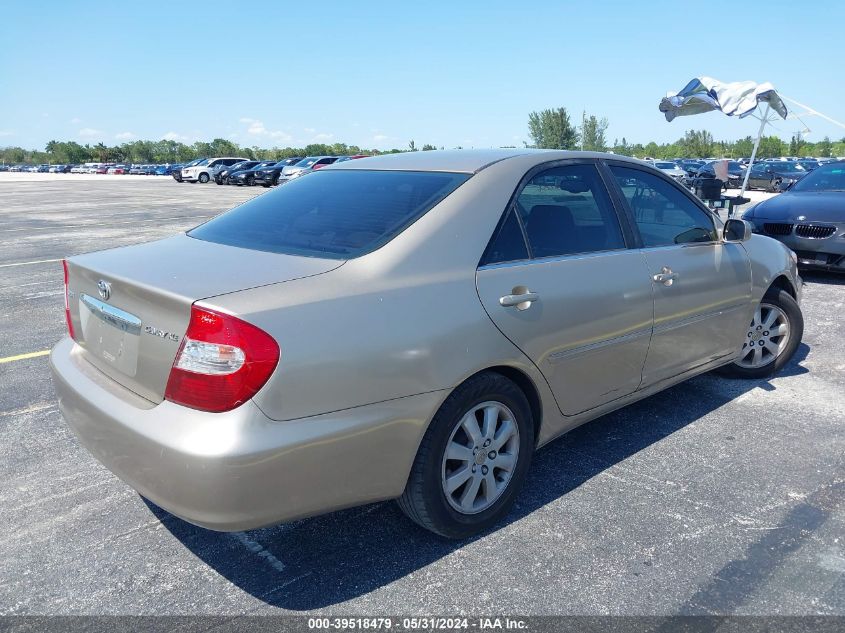 2003 Toyota Camry Xle VIN: 4T1BE32K23U694449 Lot: 39518479