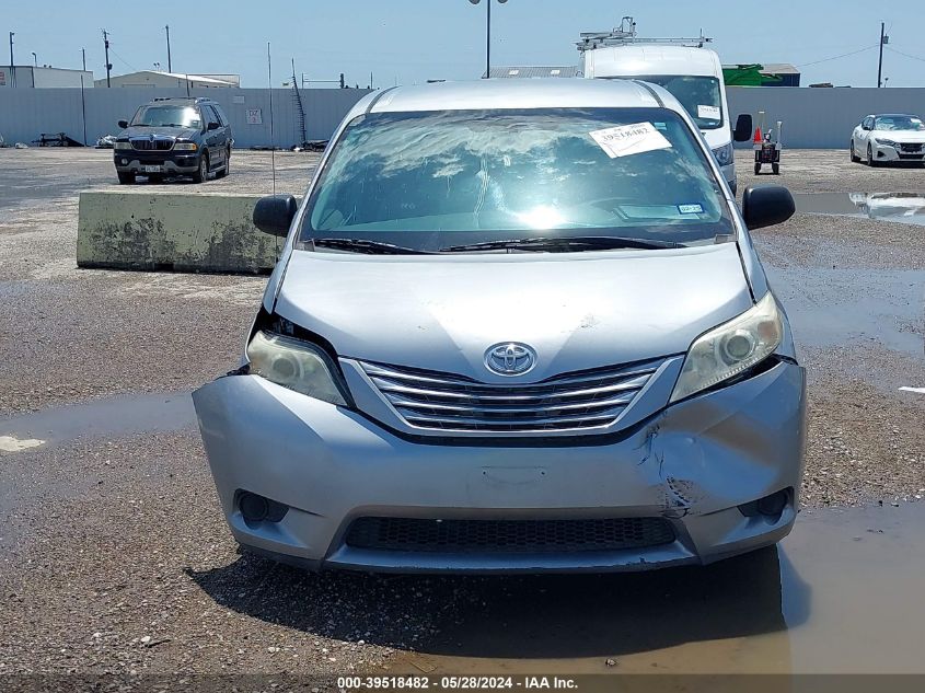 2011 Toyota Sienna VIN: 5TDKA3DC5BS006078 Lot: 39518482