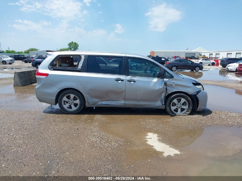 2011 Toyota Sienna VIN: 5TDKA3DC5BS006078 Lot: 39518482