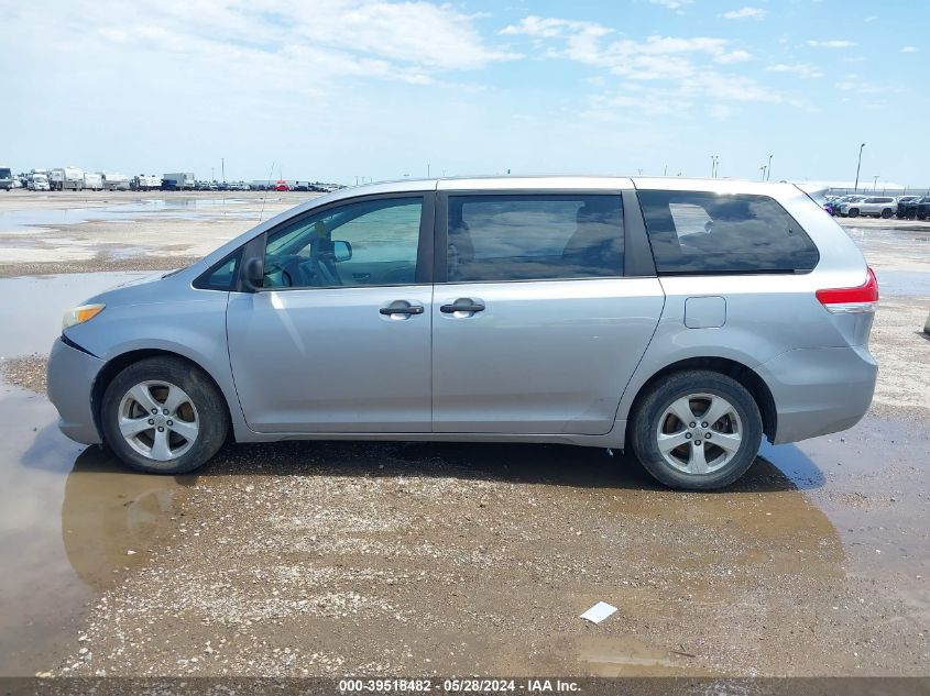 2011 Toyota Sienna VIN: 5TDKA3DC5BS006078 Lot: 39518482