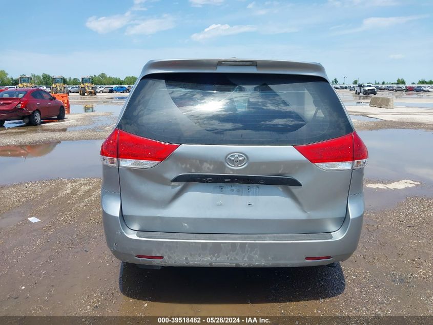 2011 Toyota Sienna VIN: 5TDKA3DC5BS006078 Lot: 39518482
