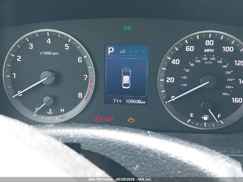 2016 Hyundai Sonata Se VIN: 5NPE24AF8GH264722 Lot: 39518484