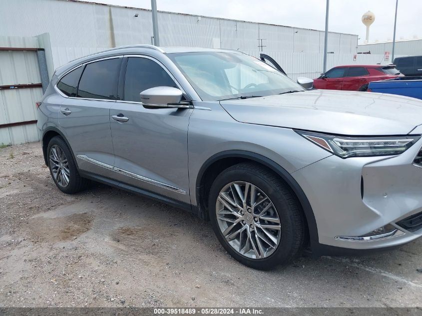 2023 Acura Mdx Advance Package VIN: 5J8YE1H81PL016688 Lot: 39518489