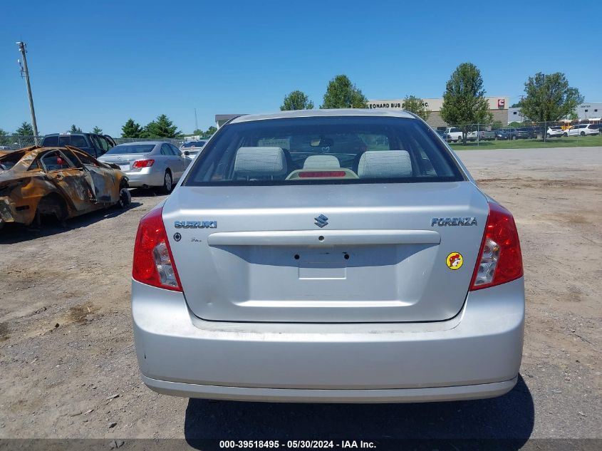 2008 Suzuki Forenza Convenience/Popular VIN: KL5JD56Z28K754776 Lot: 39518495