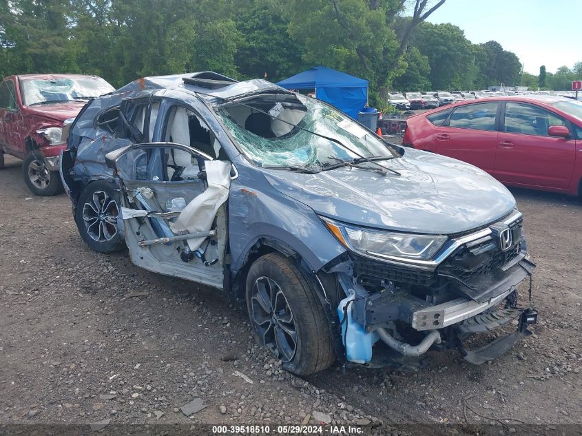 VIN 5J6RW2H57MA002033 2021 HONDA CR-V AWD EX