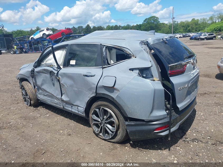 VIN 5J6RW2H57MA002033 2021 HONDA CR-V AWD EX
