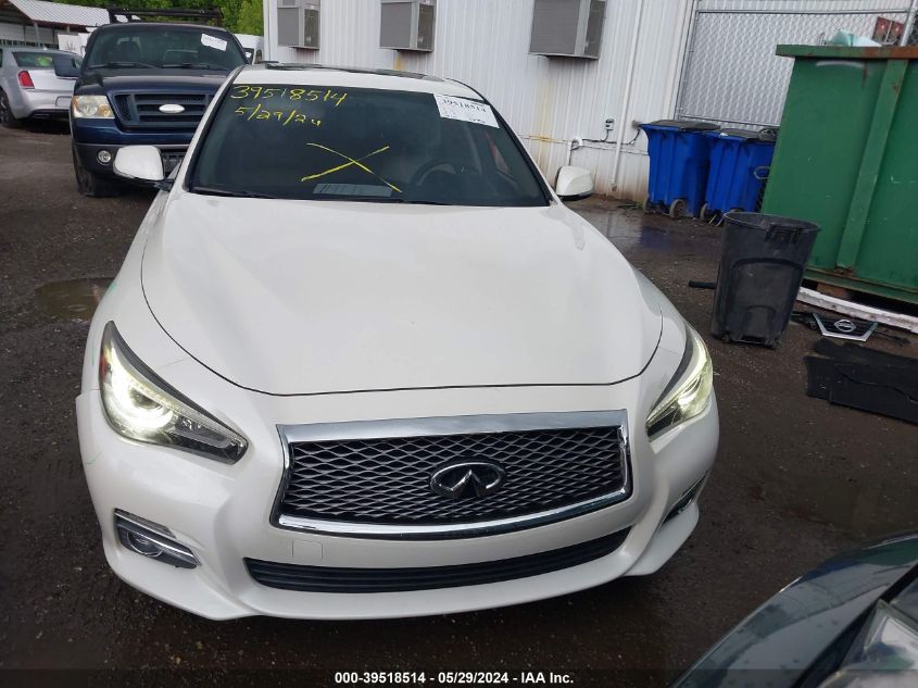 2017 Infiniti Q50 3.0T Premium VIN: JN1EV7AR4HM834194 Lot: 39518514