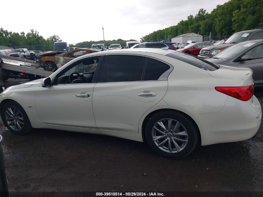 2017 Infiniti Q50 3.0T Premium VIN: JN1EV7AR4HM834194 Lot: 39518514