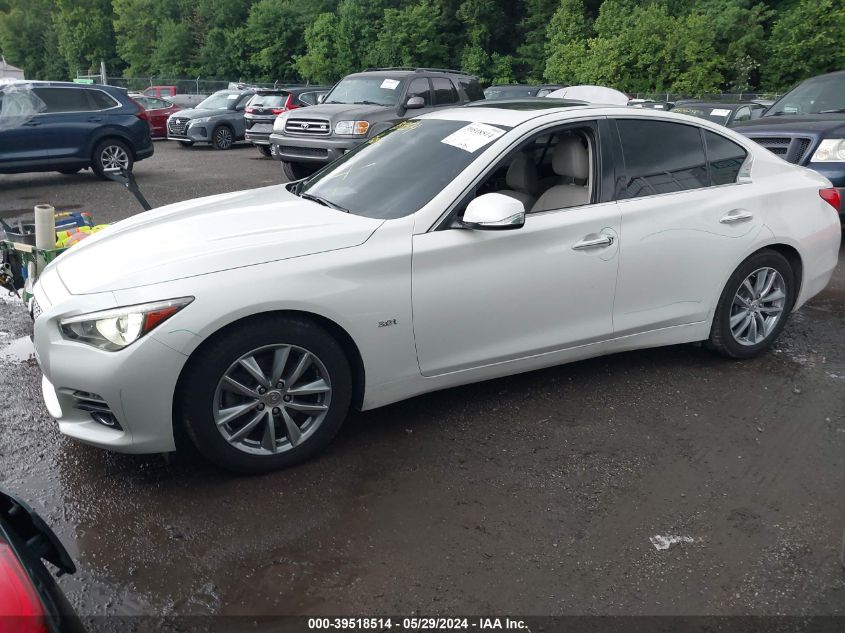 2017 Infiniti Q50 3.0T Premium VIN: JN1EV7AR4HM834194 Lot: 39518514