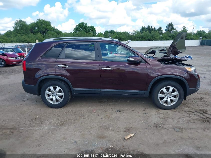 2012 Kia Sorento Lx V6 VIN: 5XYKT4A23CG235739 Lot: 39518517