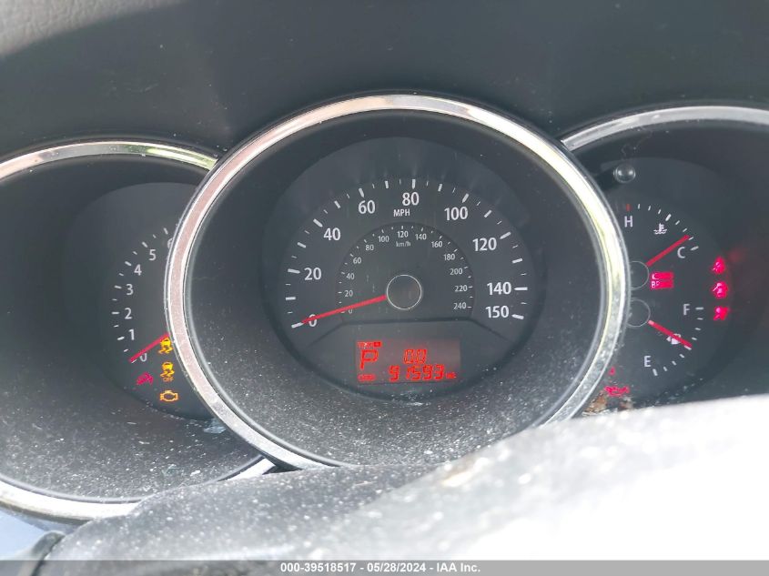 2012 Kia Sorento Lx V6 VIN: 5XYKT4A23CG235739 Lot: 39518517