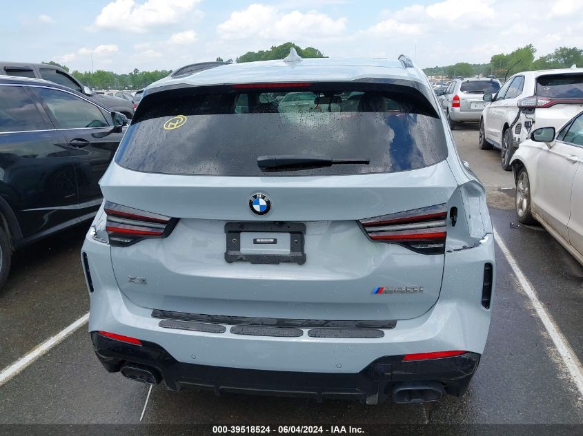 2022 BMW X3 M40I VIN: 5UX83DP01N9M78260 Lot: 39518524