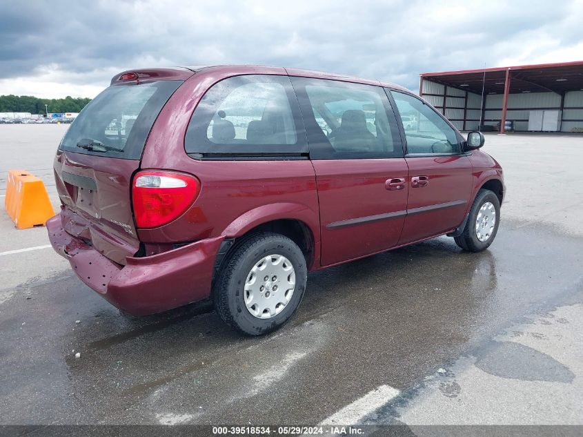 2003 Chrysler Voyager VIN: 1C4GJ25B73B213425 Lot: 39518534