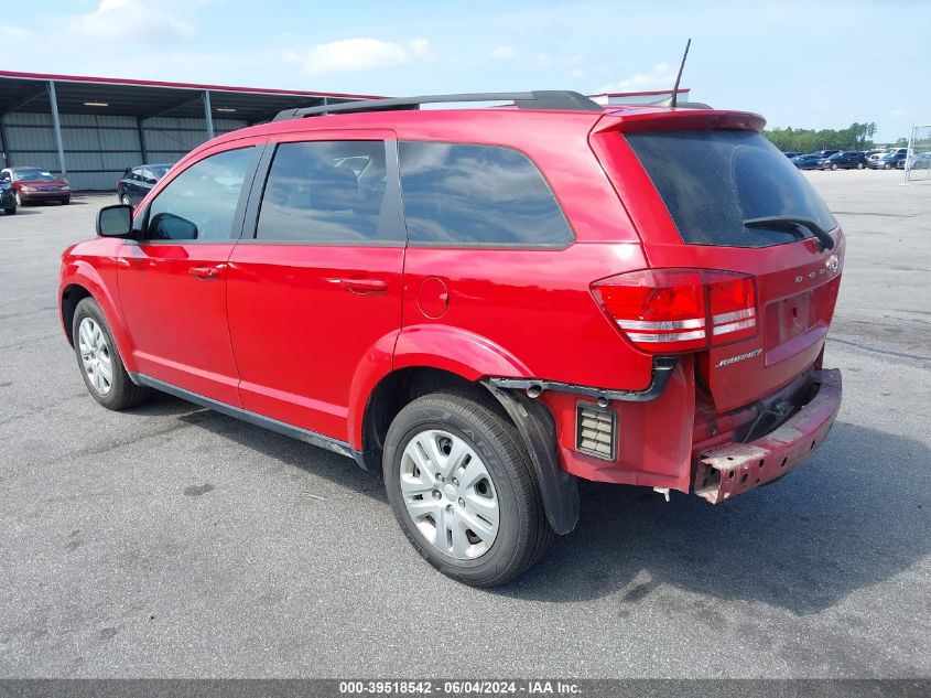 2020 Dodge Journey Se Value VIN: 3C4PDCAB9LT249585 Lot: 39518542