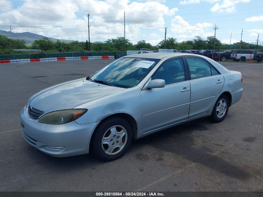 2002 Toyota Camry Le V6 VIN: 4T1BF32K12U013581 Lot: 39518564