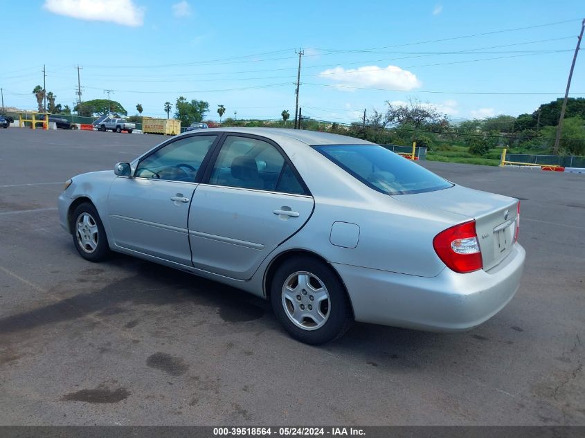 2002 Toyota Camry Le V6 VIN: 4T1BF32K12U013581 Lot: 39518564