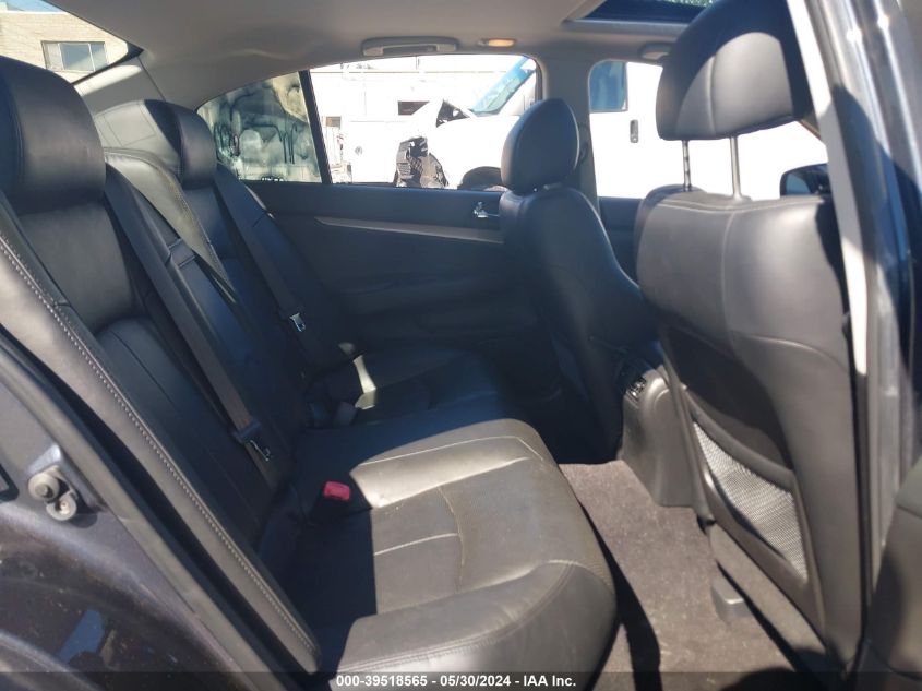 2011 Infiniti G37 Journey VIN: JN1CV6APXBM304450 Lot: 39518565