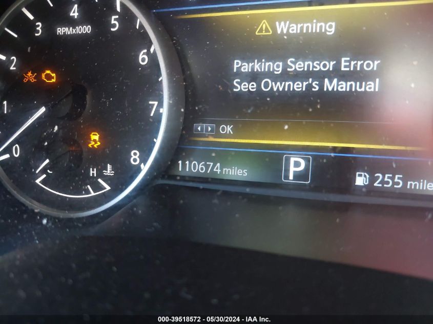 2018 Nissan Maxima 3.5 Sl VIN: 1N4AA6AP7JC386566 Lot: 39518572