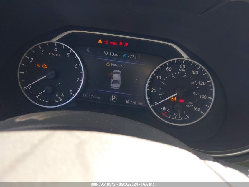 2018 Nissan Maxima 3.5 Sl VIN: 1N4AA6AP7JC386566 Lot: 39518572