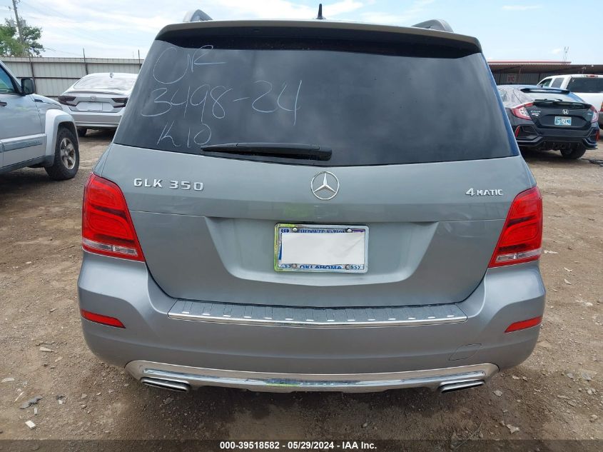 2013 Mercedes-Benz Glk 350 4Matic VIN: WDCGG8JB6DF960977 Lot: 39518582