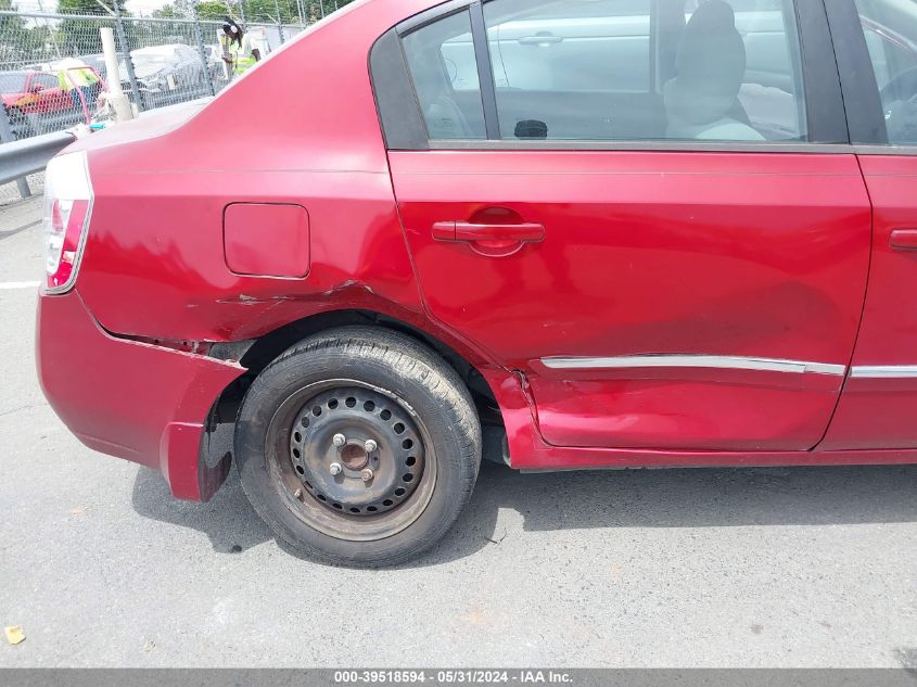 2010 Nissan Sentra 2.0S VIN: 3N1AB6AP4AL677878 Lot: 39518594