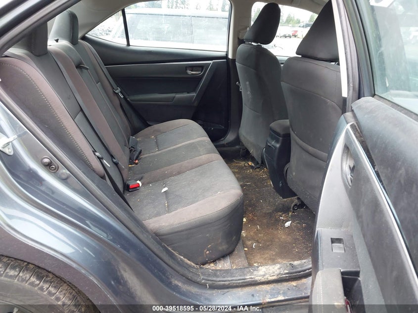 2017 Toyota Corolla Le VIN: 2T1BURHE6HC904924 Lot: 39518595