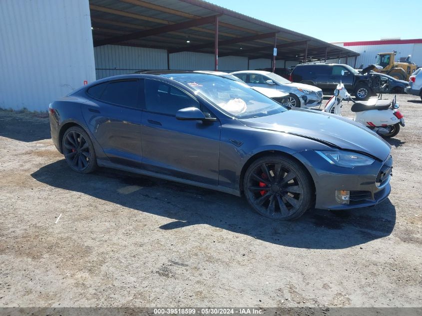 2015 Tesla Model S 85D/P85D VIN: 5YJSA1H44FF086474 Lot: 39518599