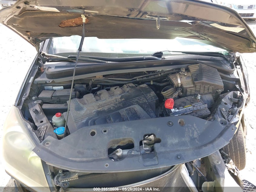 2008 Honda Odyssey Ex-L VIN: 5FNRL386X8B038731 Lot: 39518606