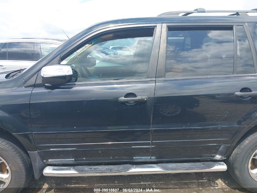 2004 Honda Pilot Ex-L VIN: 2HKYF185X4H547518 Lot: 39518607