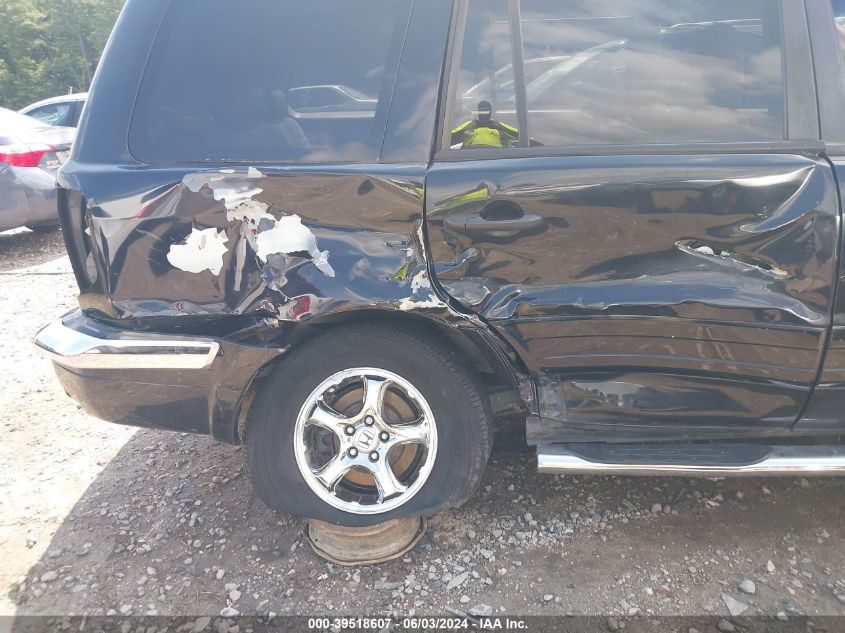 2004 Honda Pilot Ex-L VIN: 2HKYF185X4H547518 Lot: 39518607