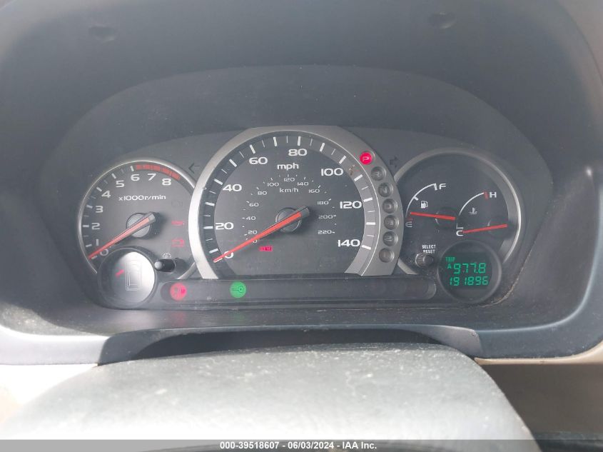 2004 Honda Pilot Ex-L VIN: 2HKYF185X4H547518 Lot: 39518607