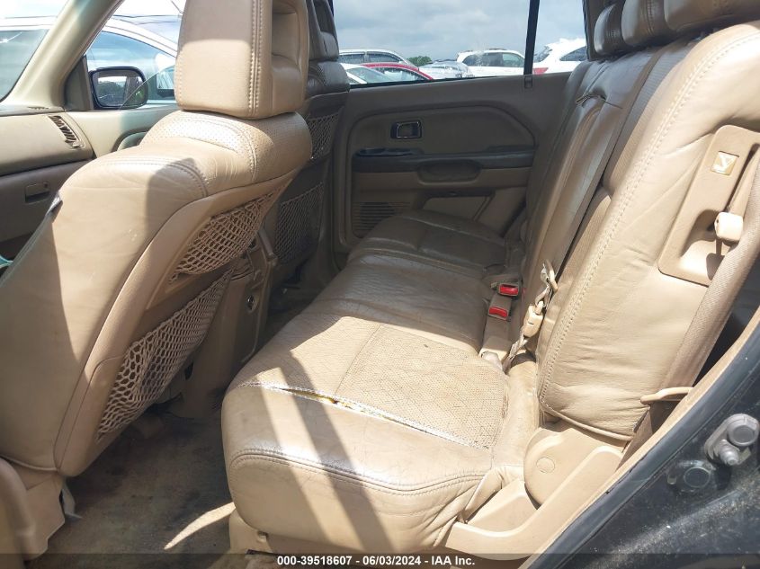 2004 Honda Pilot Ex-L VIN: 2HKYF185X4H547518 Lot: 39518607