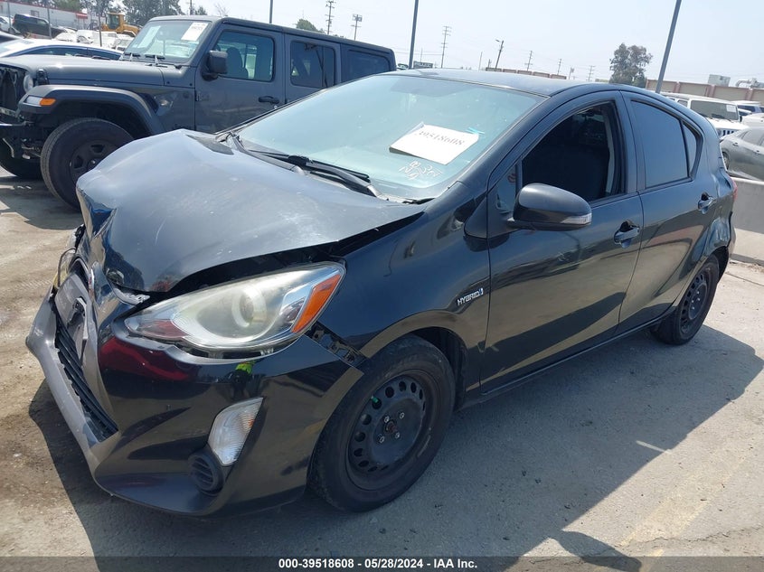 2015 Toyota Prius C VIN: JTDKDTB3XF1577448 Lot: 39518608