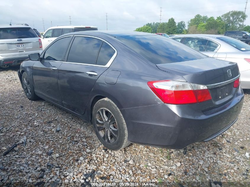 2014 Honda Accord Lx VIN: 1HGCR2F33EA295887 Lot: 39518618