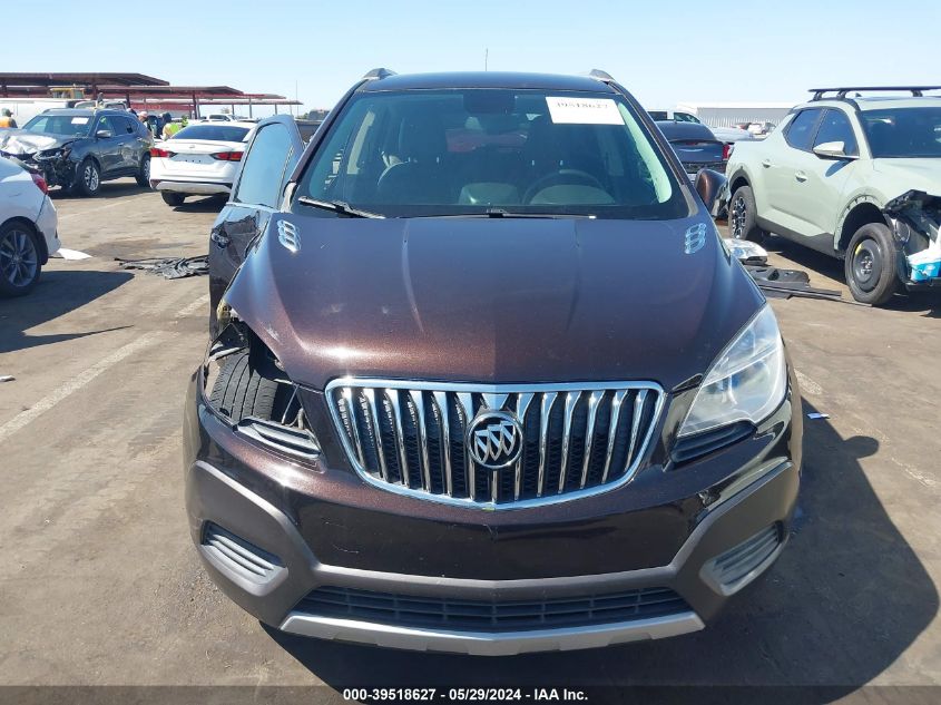 2015 Buick Encore VIN: KL4CJASB0FB237951 Lot: 39518627