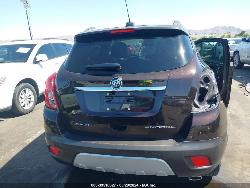 2015 Buick Encore VIN: KL4CJASB0FB237951 Lot: 39518627