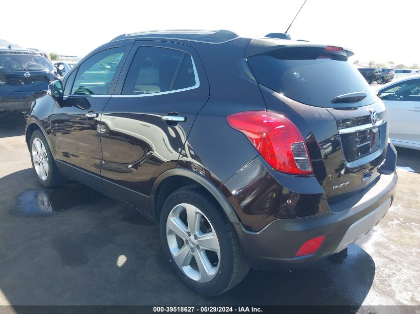 2015 Buick Encore VIN: KL4CJASB0FB237951 Lot: 39518627