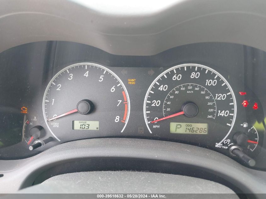 2010 Toyota Corolla Le VIN: 2T1BU4EE2AC265387 Lot: 39518632