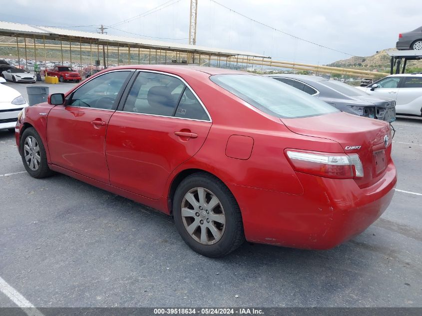 2008 Toyota Camry Hybrid VIN: JTNBB46K783048622 Lot: 39518634