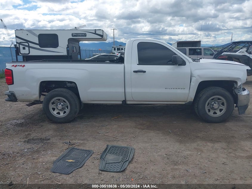 2018 Chevrolet Silverado 1500 Ls/Wt VIN: 1GCNKNEC6JZ229201 Lot: 39518636