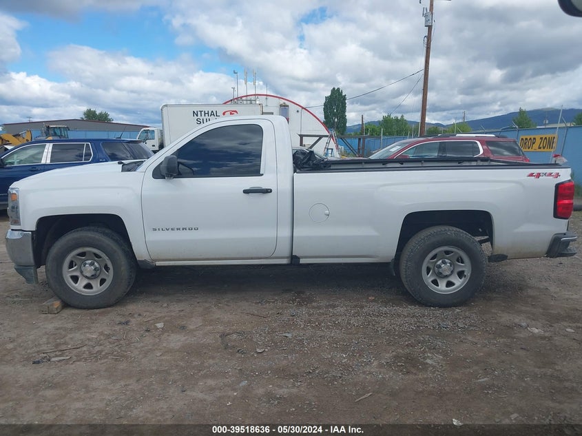 2018 Chevrolet Silverado 1500 Ls/Wt VIN: 1GCNKNEC6JZ229201 Lot: 39518636
