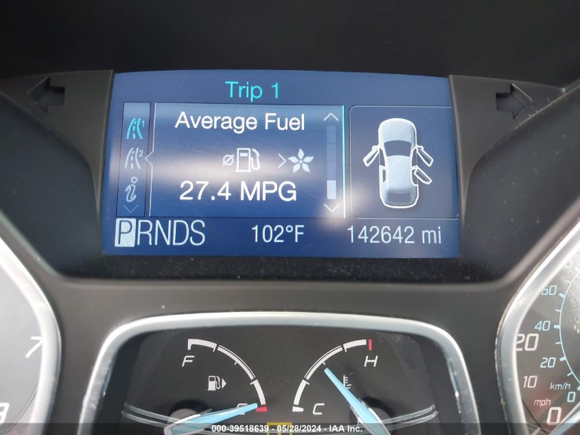 2012 Ford Focus Se VIN: 1FAHP3F23CL352667 Lot: 39518639