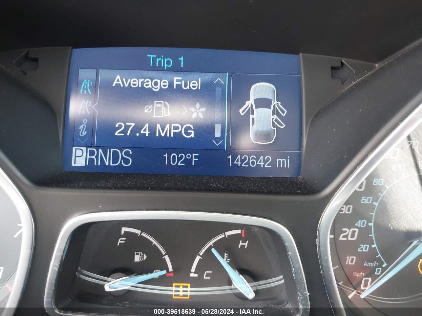 2012 Ford Focus Se VIN: 1FAHP3F23CL352667 Lot: 39518639