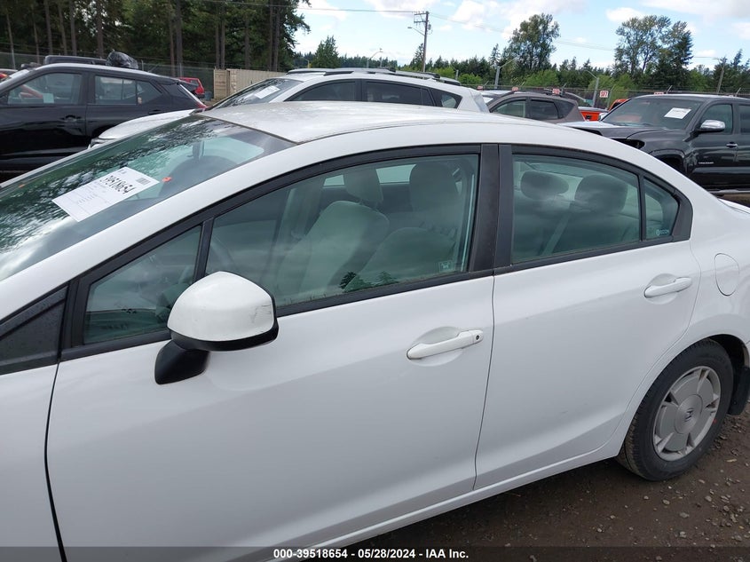 2012 Honda Civic Hf VIN: 2HGFB2F65CH329046 Lot: 39518654