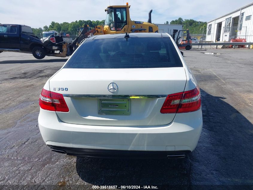 2011 Mercedes-Benz E 350 VIN: WDDHF5GB1BA475598 Lot: 39518657