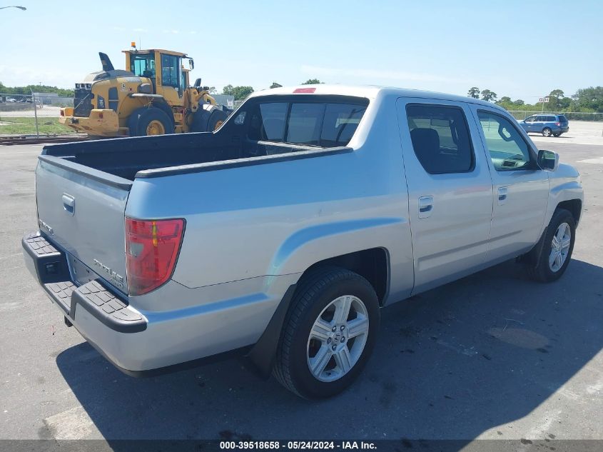 2011 Honda Ridgeline Rtl VIN: 5FPYK1F56BB007262 Lot: 39518658