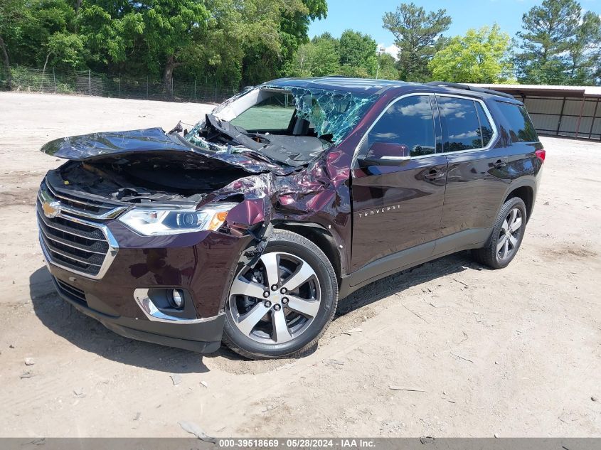 2021 Chevrolet Traverse Fwd Lt Leather VIN: 1GNERHKW1MJ170046 Lot: 39518669